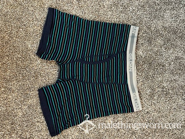 GILDAN - Blue Stripes - Boxer Briefs