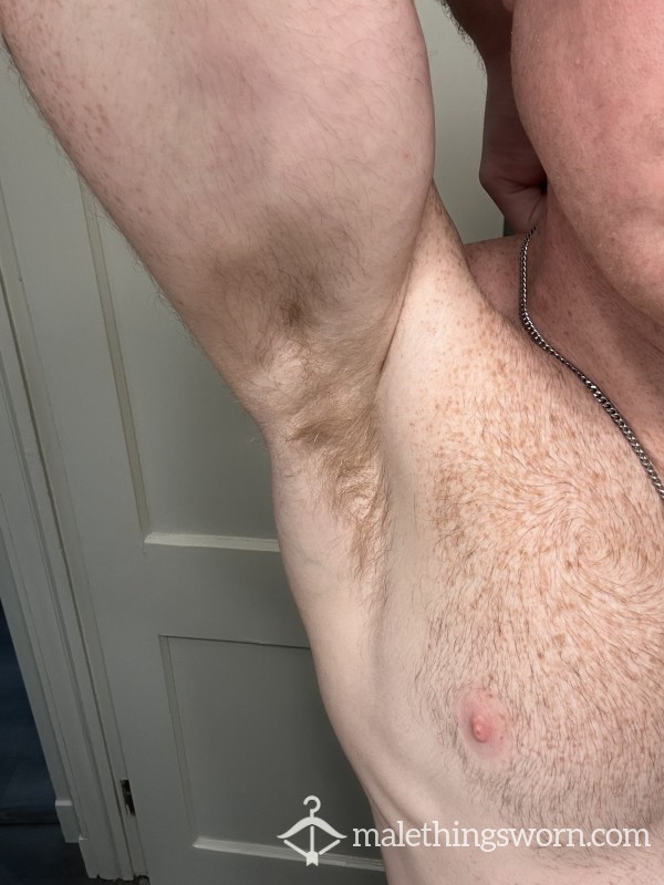 Ginger Armpit Hair
