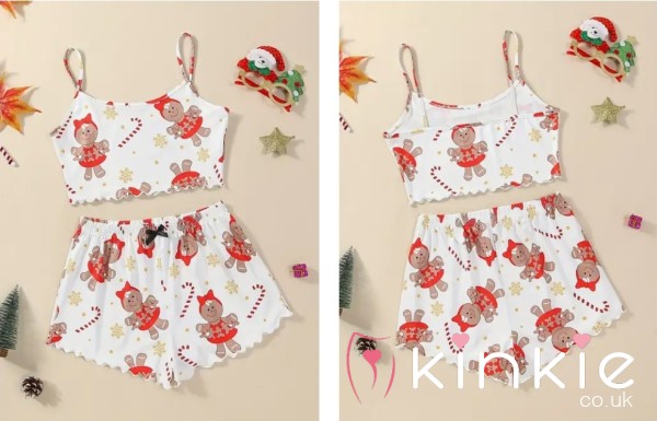 Gingerbread Xmas Pjs Sz 16