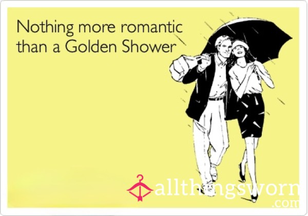 Ginges First (and Last..) Golden Shower