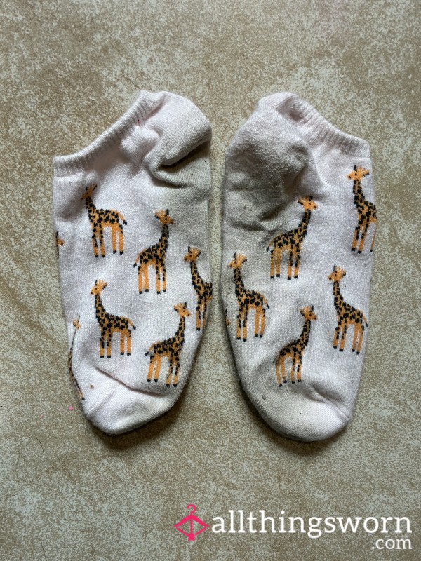 Giraffe Ankle Socks