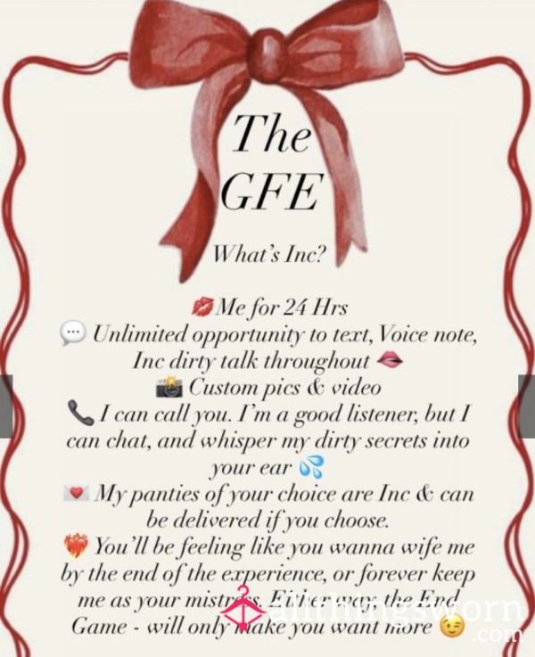 Girl Friend Experience 1 Week