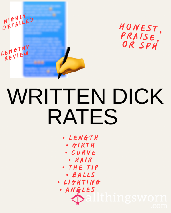 Goddess Of Your Dreams Rates Your D*ck - Honest/Praise/Worship/SPH/SDH