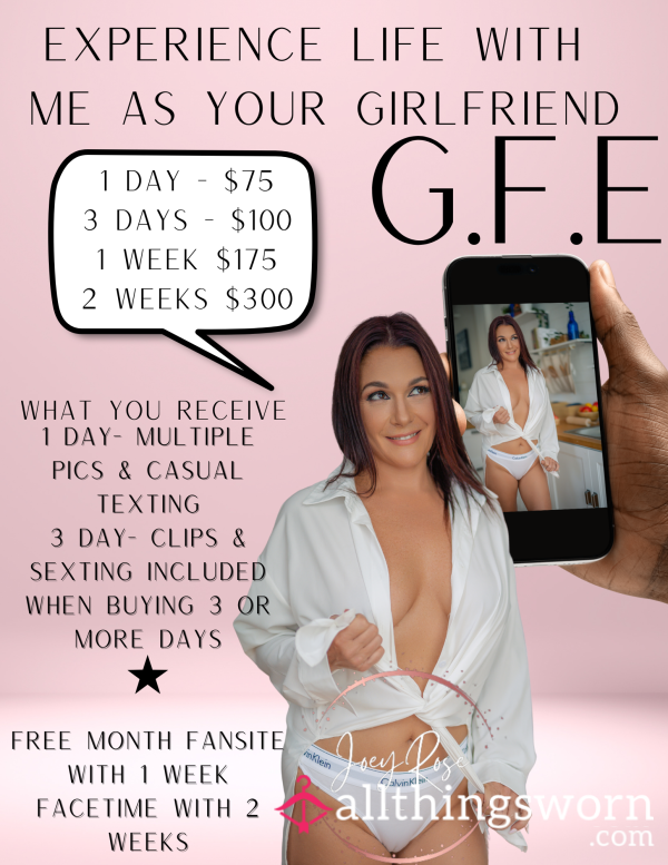 Girlfriend Experience- Packages