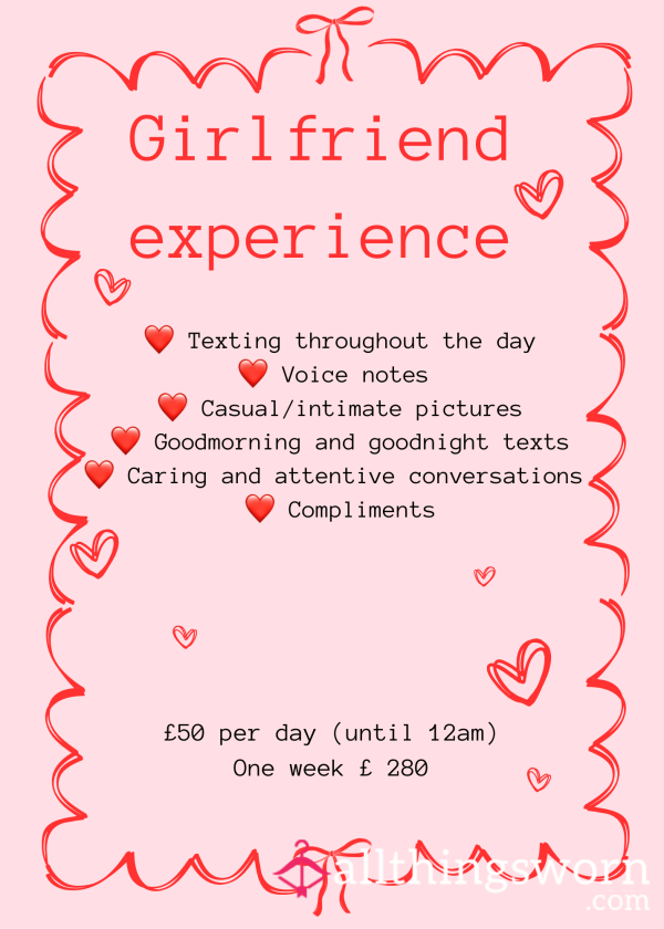 Girlfriend Experience❤️