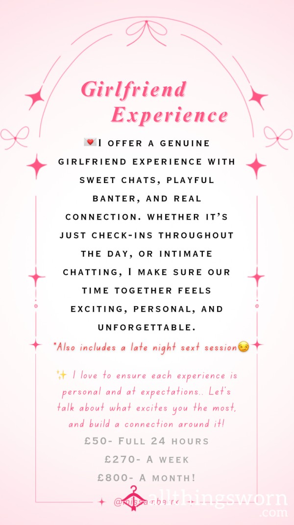 Girlfriend Experience💋