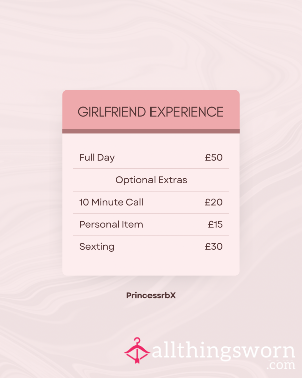 Girlfriend Experience💘