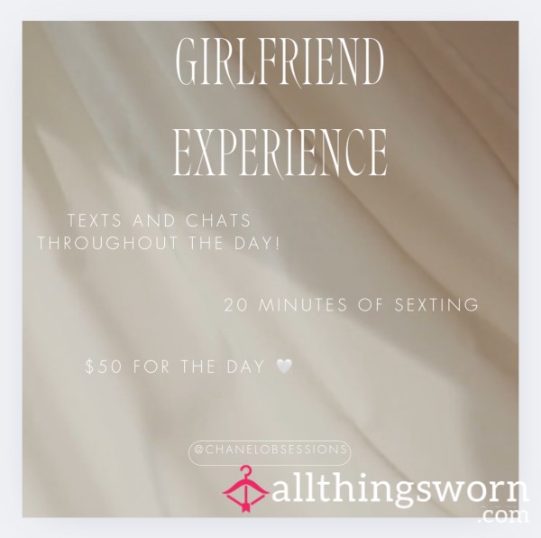 GIRLFRIEND EXPERIENCE 🥂