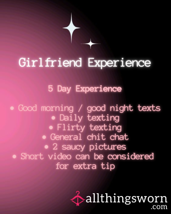 Girlfriend Experience - 5 Days