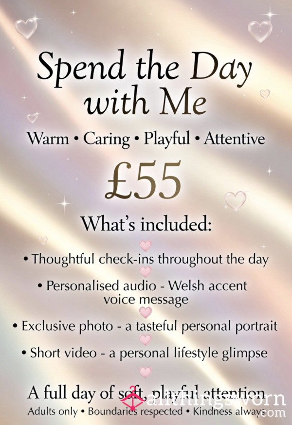 Your Sweet Welsh Girlfriend For The Day – Intimate Attention, Voice Messages & More 💕