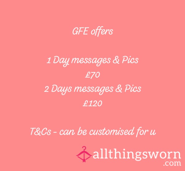 Girlfriend Experience Offers