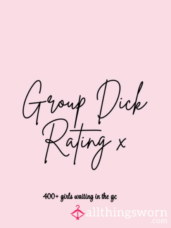 😈Girls Group D*ck Rating🍆🍤