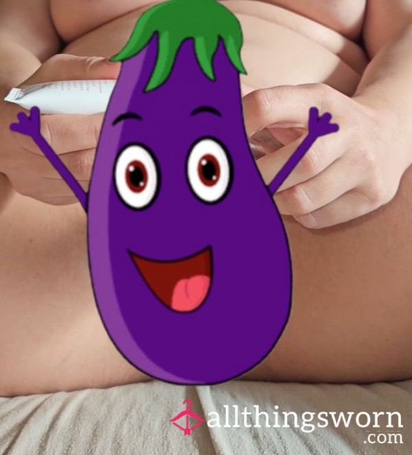 Gla** Eggplant Di**o Play