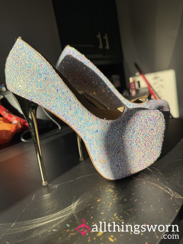 Glittery Heels