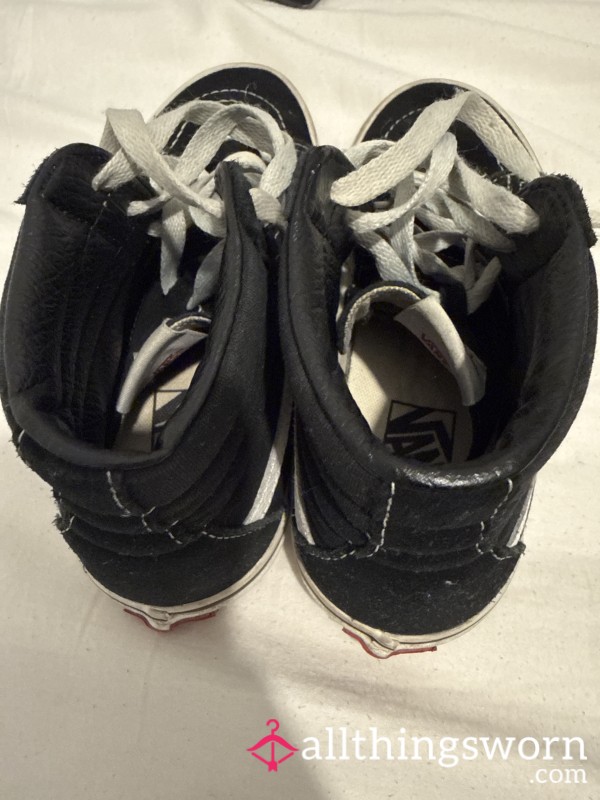 Globetrotting Gym-Sweat High-Top Vans Filthy & Owned Since 2022 👟💦