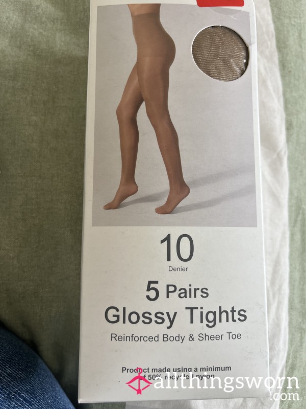 ✨ Caramel Glossy Tights Collection ✨
