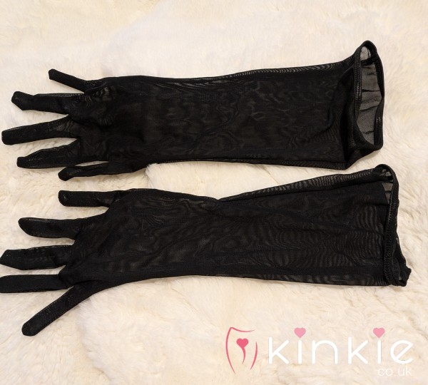 Gloves Black Nylon