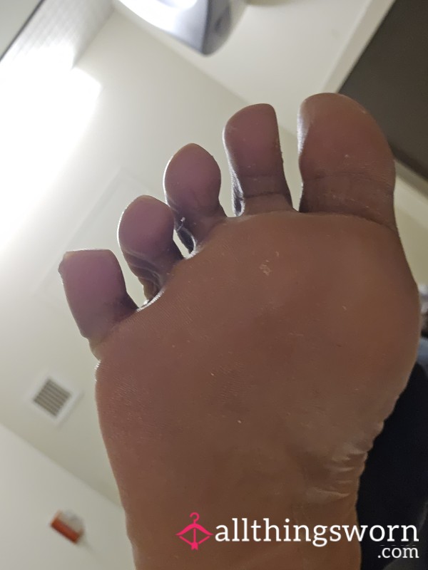 Goddes Feet Stepping On Your Face!!