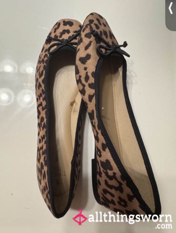 Goddess Animal Print Flats