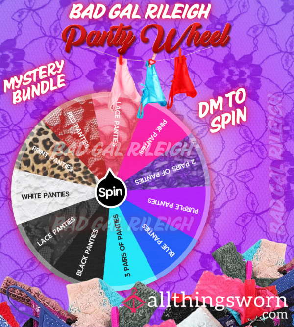 Mystery Bundle Goddess Choice Panty Wheel