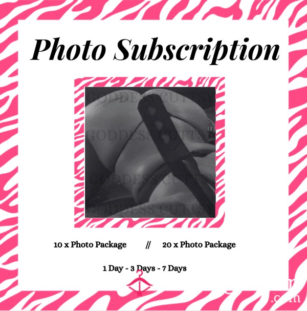Goddess Cuttsys Photo Subscription