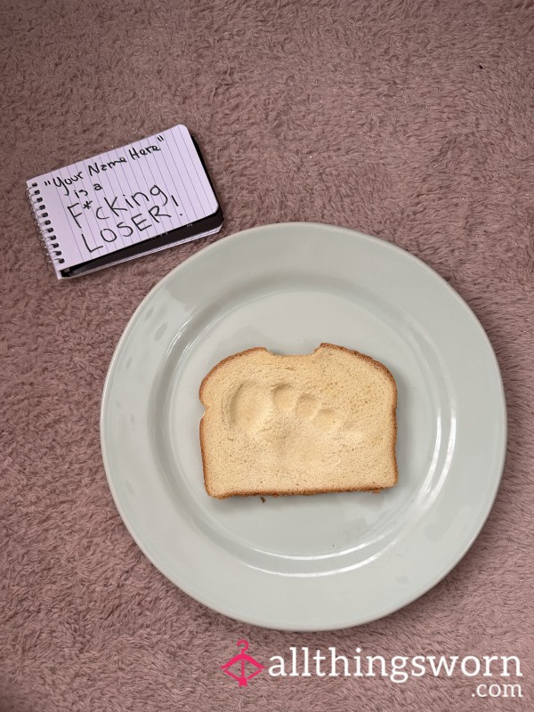 Goddess Foot Bread | 2 Slices