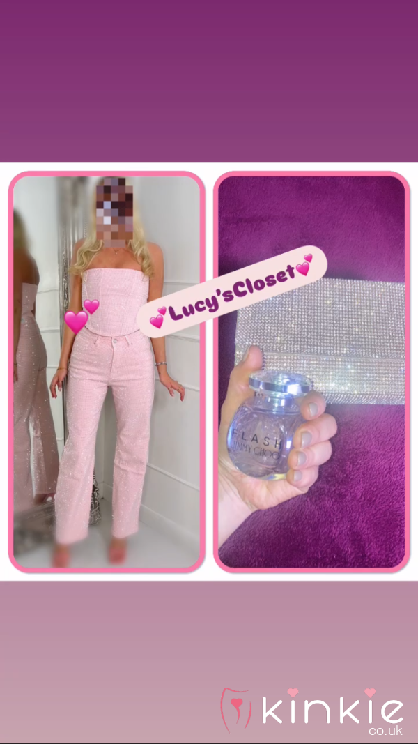 Goddess Glitter Bag & Jimmychoo Perfume 🛍️