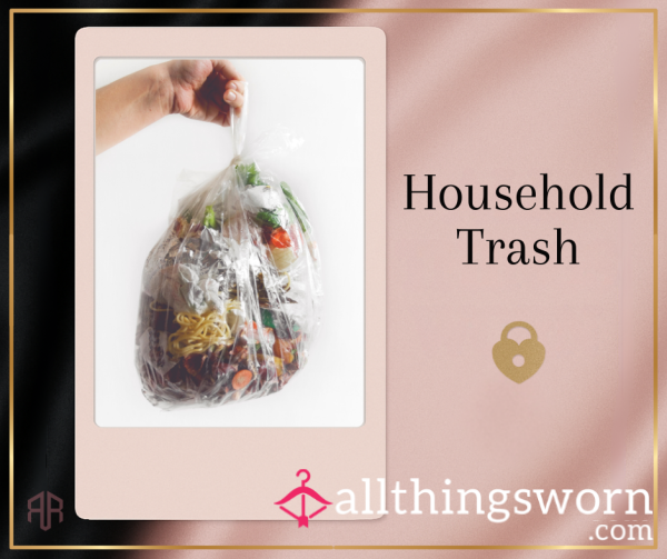 Goddess Household Trash – Real Daily Waste From My Dirty Life