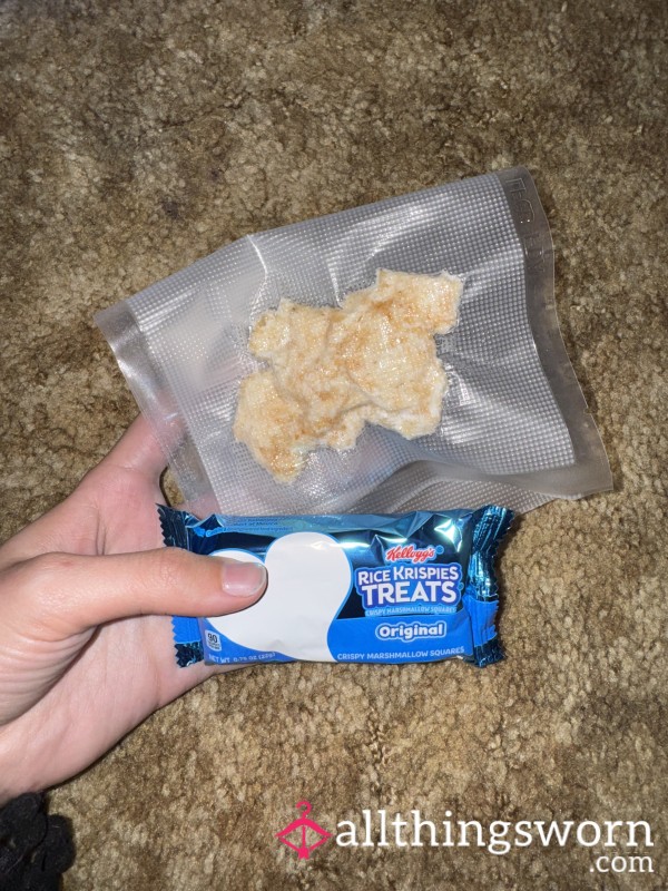 Goddess KJ Sp*tting On A Rice Crispy Treat