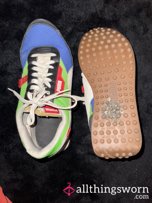 Goddess KJs Rainbow Pumas