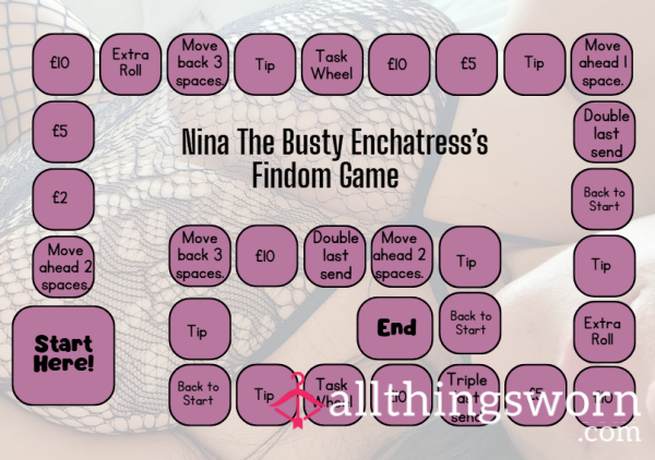 Goddess Nina's Findom Board Game