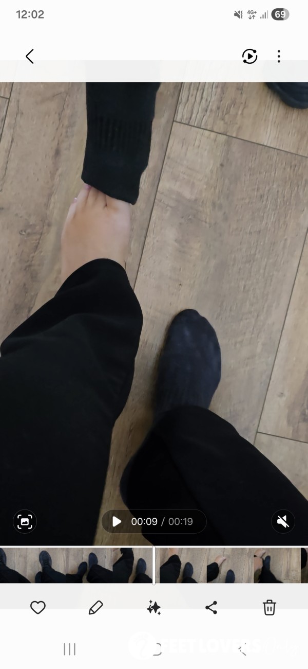 Goddess Removing Shoes And Socks