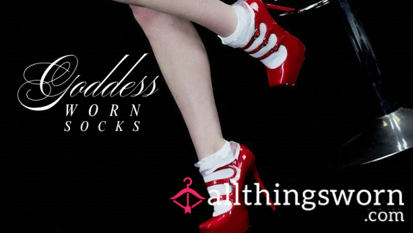Goddess Socks - White & Worn