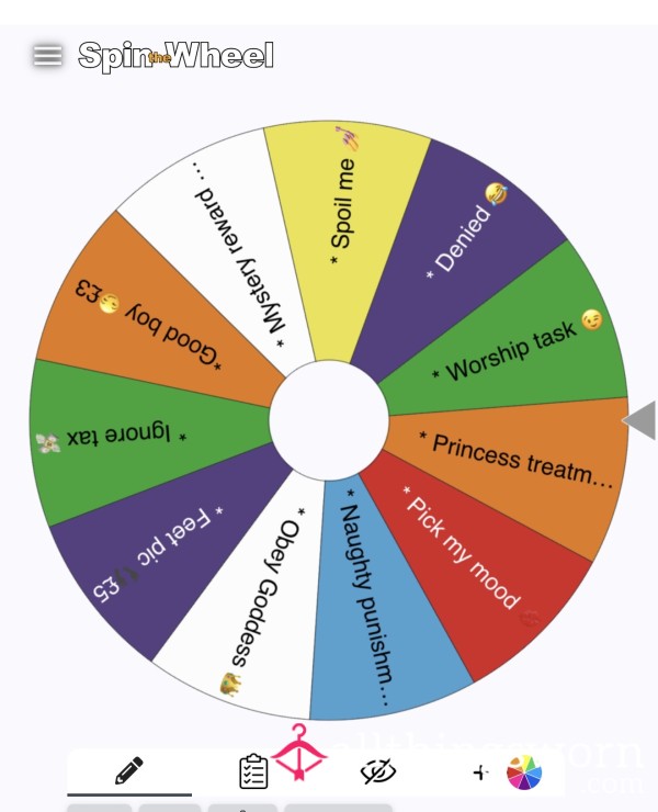 🎰 Goddess Spin Wheel 🎰