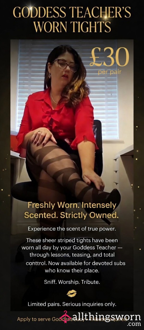 Goddess Teachers Worn Opaques 🥵👣