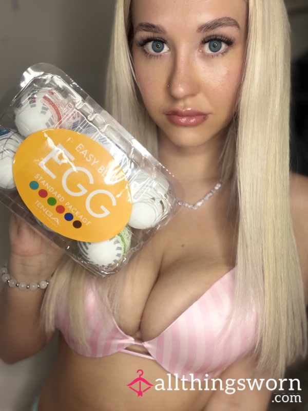 Goddess’ Tenga Eggs, Choice Of Fillings😈🖤
