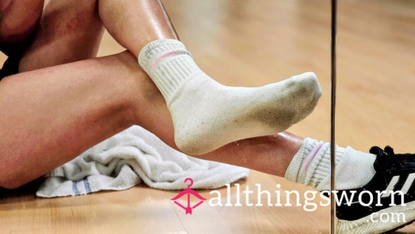 Pre Order Goddess Tootsie® Smelly Crew Socks – Real Daily Wear & Gym-Worn Heat