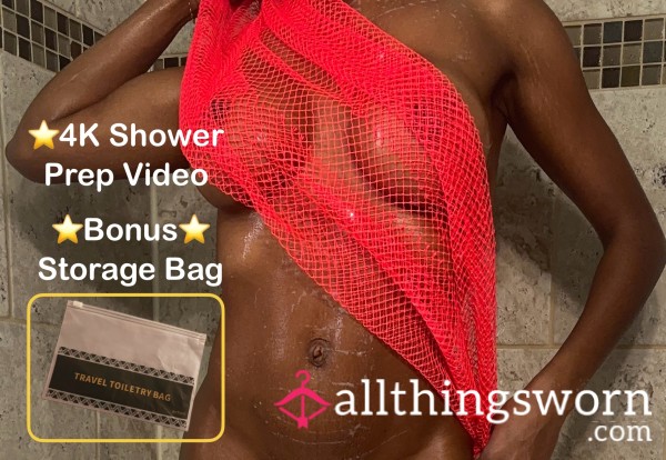 Goddess Used African Net Nylon Sponge|