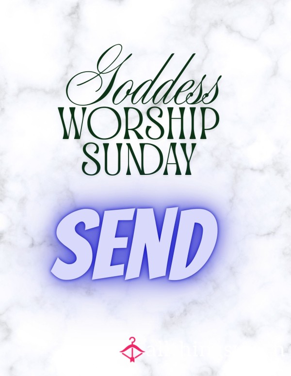 Goddess Worship Sunday Send