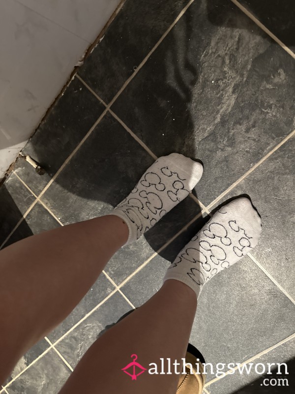 Goddesses White Smelly Socks