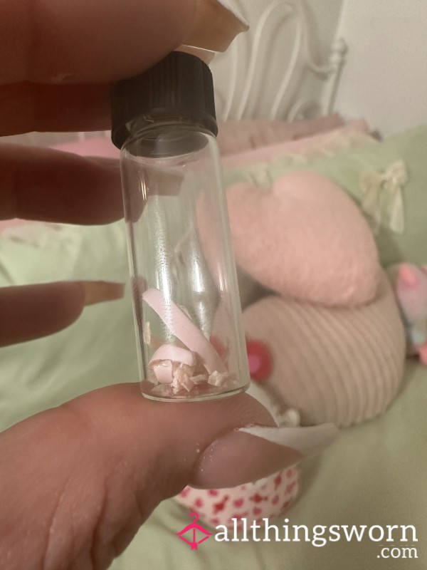 Aphrodite’s Pink Toenail Clippings | Grown 1.5 Months