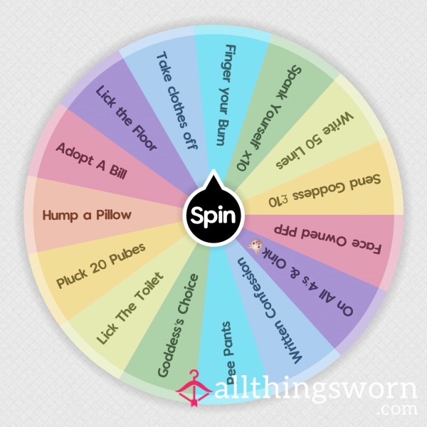 Goddess’s Wheel Of Fortune🥵