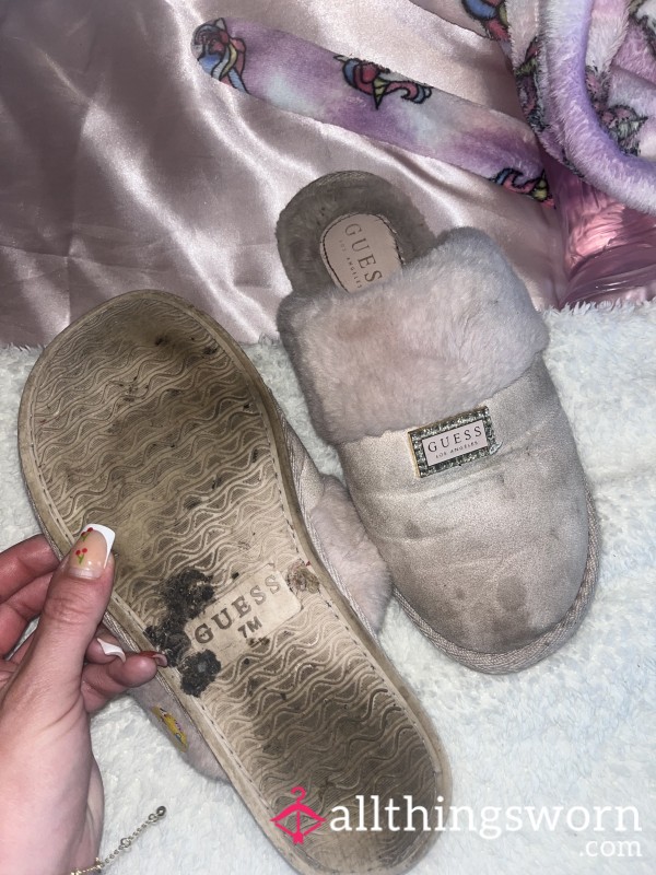 GodessScarlets Filthy Slippers🩷💎✨Filthy Dirty Smelly Well Worn