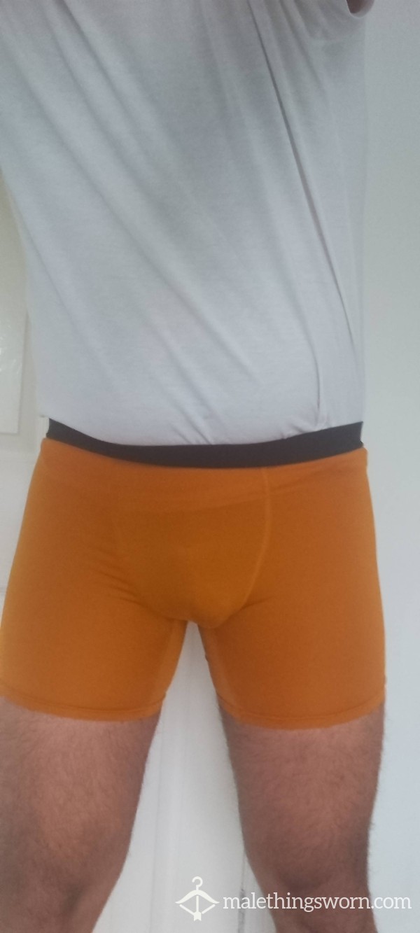 Gold Mens Boxer Shorts – Worn By Hairy UK Guy
