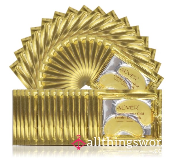 Gold Gel Eye Masks