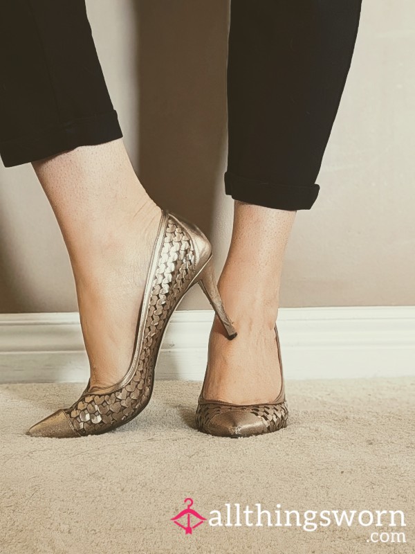Gold Heart Heels 💛💛💛