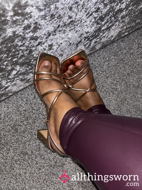 Gold Heels