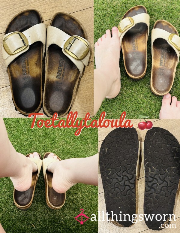Gold Strap Size3 Birkenstocks