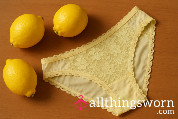 Golden-Soaked Panties – Fresh & Naughty