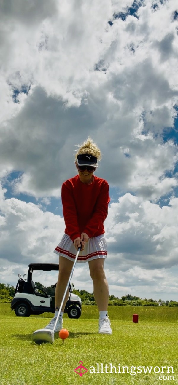 Golfing Blonde